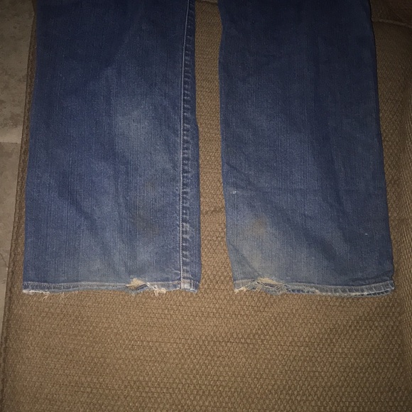 Lucky Brand distress jeans size 38 flap pocket - Picture 13 of 16